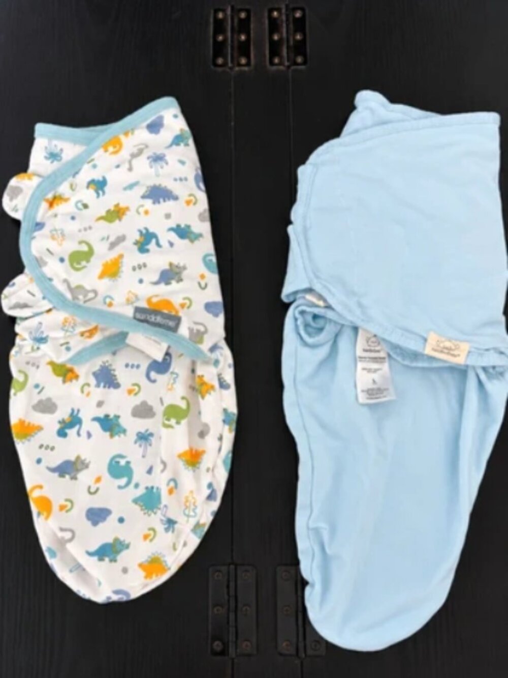 Set of 2 Baby Velcro Swaddles
